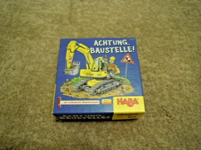 "HABA"  Achtung,Baustelle...ein turbulentes Reaktionsspiel   Top Zustand!! - Bild 1 von 3