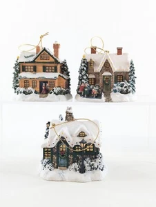 Winter Memories Ornament Collection Set 39205 by Thomas Kinkade - NO COA - Picture 1 of 10