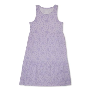 NWT Wonder Nation Tiered Maxi Dress Girls Play Lilac Floral w/ pockets U pick - Picture 1 of 3