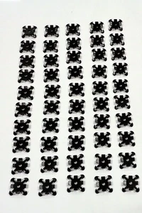 1958 Cadillac Trim Retainers NEW! Bullet, Ornament Front Grille 50 pcs - Imagen 1 de 1