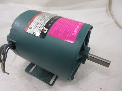 1/3 HP P56H3005M  RELIANCE ELECTRIC 1725 RPM 230/460V **3PH**  RIGID BASE MOTOR - Image 1 of 4