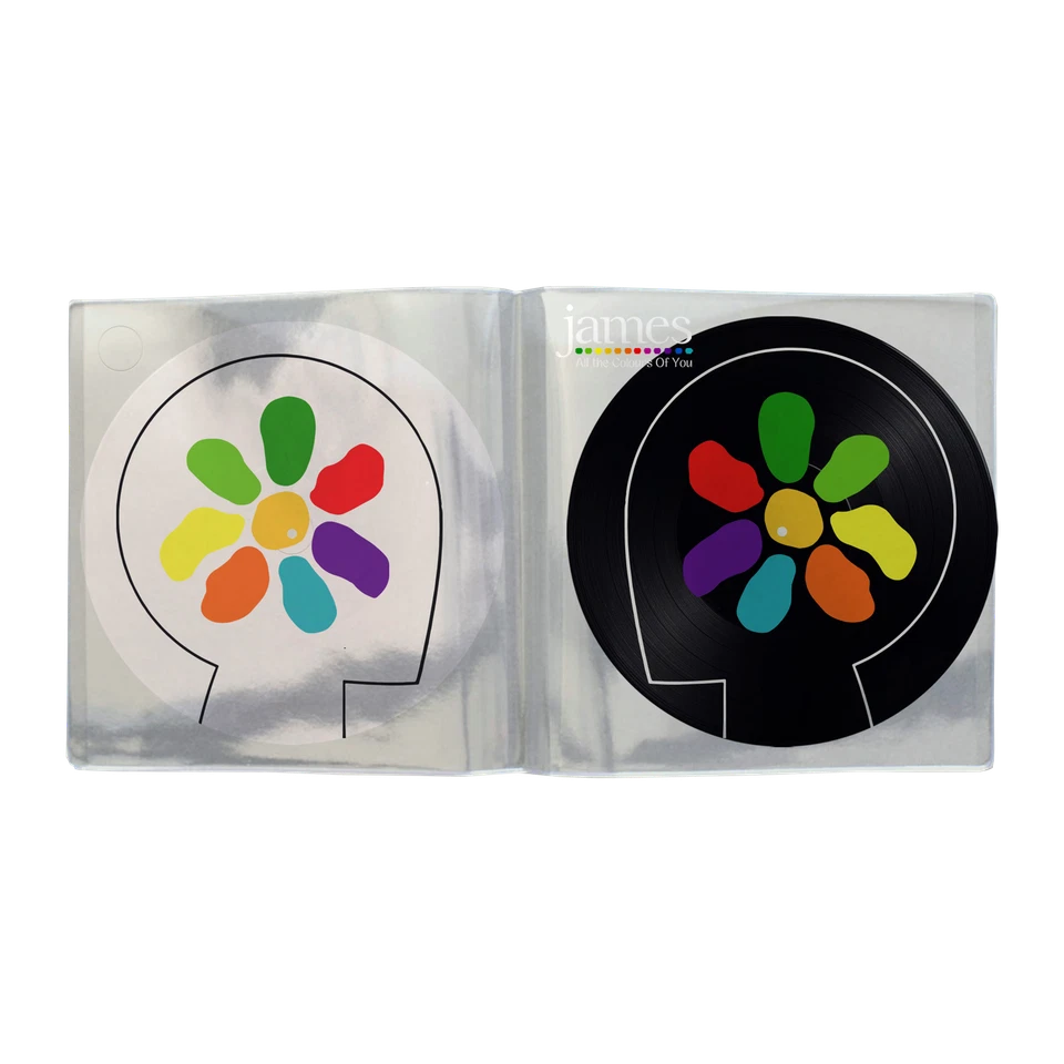 NEW LTD EDITION JAMES ALL THE COLOURS OF YOU 2 x LP DOUBLE PICTURE DISC VINYL - Image 1 of 1