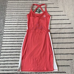 Nuevo con etiquetas Vestido Puma Archive T7 Rosa Paraíso Para Mujer Talla Mediana Precio de venta sugerido por el fabricante $65 - Imagen 1 de 11