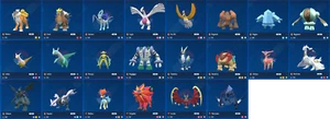 Shiny 6IV 22x Legendäres Pokemon XXXL INDIGO DISK Scharlachrot/Violett + alle Bänder - Bild 1 von 46