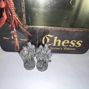 Pirates of the Caribbean Dead Mans Chest 2 Gray Knights Replacement Chess Pieces - Picture 1 of 9