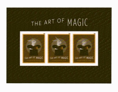 U.S. #5306 MNH, THE ART OF MAGIC-RABBIT OUT OF HAT Sheet, F.V. $2.34 (2018) - Image 1 of 2
