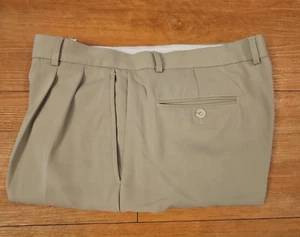 Claiborne Men's Dress Slacks Pants 38X32 Tan - Picture 1 of 6