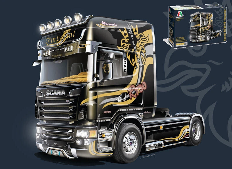 SCANIA R V8 TOPLINE "IMPERIAL" KIT 1:24 - Immagine 1 di 1