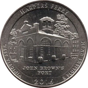 United States | 1/4 Dollar Coin | George Washington | John Brown | 2016 - Picture 1 of 2