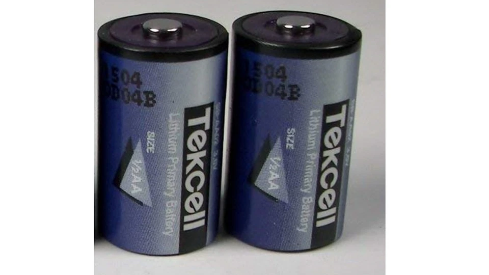(2) Tekcell SB-AA02 14250 1/2AA LITHIUM BATTERIES FOR TEKCELL SB-AA02SB-AA02P - Image 1 of 1