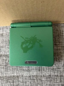 Nintendo Gameboy Advance SP Rayquaza Pokemon Center Limited mit Pokemon Rubin - Bild 1 von 11