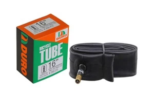 DURO BICYCLE 16 X 1.75/1.95/2.125 TUBE 33MM STANDARD SCHRADER/AMERICAN VALVE. - Picture 1 of 1