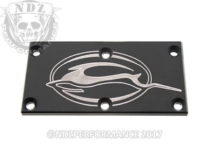 TPI Throttle Body Plate Chevy Camaro SS Impala oBkS G Outline Black - Picture 1 of 1