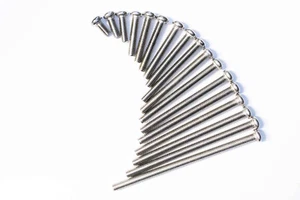 Tornillos de cabeza de sartén de acero inoxidable estándar industrial japonés M6 J.I.S (8 mm-55 mm) - Imagen 1 de 10