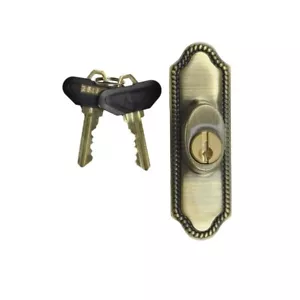Cerradura con llave exterior izquierda para puerta corredera Andersen® 2573272 - Imagen 1 de 1