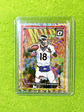 Peyton Manning LAZER PRIZM VELOCITY CARD 2018 Panini PEYTON MANNING Optic MVP SP