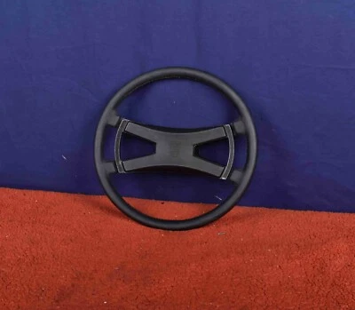 Volante de cuero sintético Porsche 914 914-6 botón bocina mariposa 1970-76 38 mm Foto 1 de 4