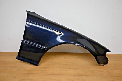 00-06 BMW E46 330Ci 325Ci 2 puertas lado derecho guardabarros panel cubierta azul A35 OEM Foto 1 de 4