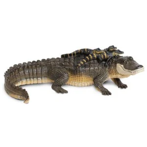 Safari Ltd Alligator with Babies, #SAF259629 - Picture 1 of 6