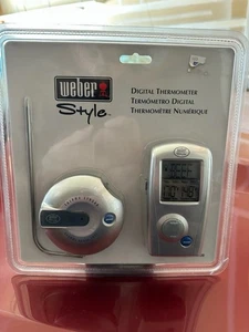 NEW SEALED Weber Style 32908 Digital Thermometer with Easy to Use Remote System - Picture 1 of 2