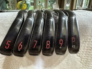 Titleist T350 Black Iron Set Aerotech steel/fiber Regular regular shafts i80 cw - Picture 1 of 5