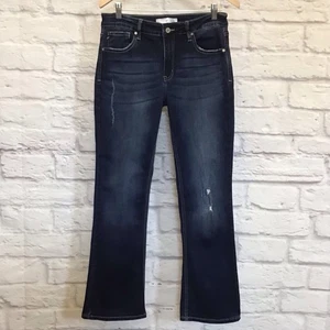 Jean bootcut femme KanCan 10 effet vieilli stretch taille moyenne ELY1041DC - Photo 1/8