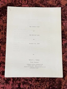 James Garner di proprietà personale La storia di Condor del messicano 1000 manoscritto - Foto 1 di 14