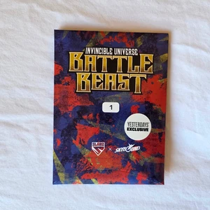 SDCC 2025 Exclusive Yesterdays Invincible Battle Beast #1 Slabs Art Card - NEW - Picture 1 of 2