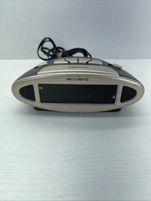 AcuRite 13027A Intelli-Time Digital Alarm Clock (Tested/Works) - Image 1 of 4