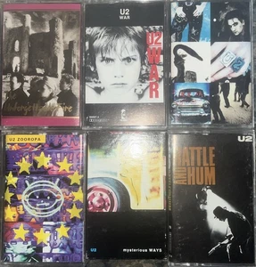 U2 Cassette Lot - Picture 1 of 5