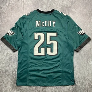 PHILADELPHIA Eagles Lesean #25 McCOY Jersey NFL NIKE L (48) Large Green Football - Picture 1 of 18
