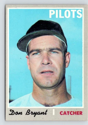 1970 Topps Card, #473 Don Bryant, Seattle Pilots - Image 1 of 3