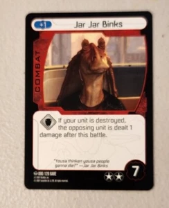 STAR WARS POCKETMODEL - (GA090) JAR JAR BINKS - Picture 1 of 2