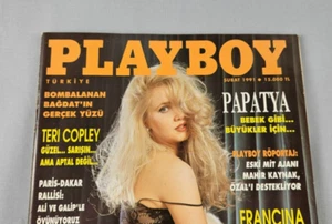 Vintage Turkish Playboy Magazine February 1991 Cristy Thom - Bild 1 von 2
