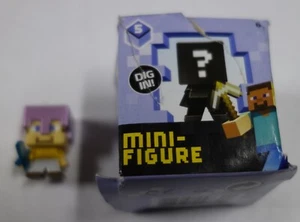 Minecart Mini-Figure Steve with Mismatched Armor Ice Series 5 Open Blind Box - Picture 1 of 4