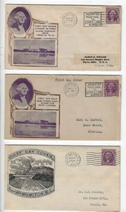 FDC's # 720-2 , 721-5 , 722-GP5 -- Ioor - Picture 1 of 2