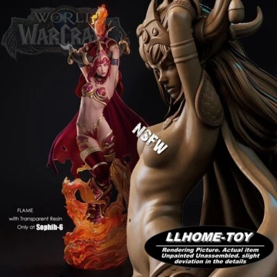 Alexstrasza NSFW WOW Resin 1:6Model Unpainted 3d Print GK Statue Figure - Image 1 of 4