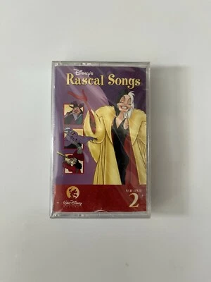 New DISNEY Rascal Songs Volume 2 Disney's Rare McDonald’s Promo Cassette Tape  - Image 1 of 2
