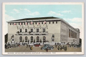Postal publicada 1936 Soldiers and Sailors Memorial Auditorium Chattanooga TN - Imagen 1 de 2