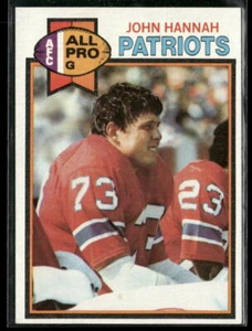 John Hannah 1979 Topps #485 New England Patriots ALABAMA - Foto 1 di 2