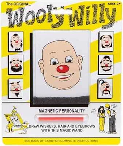 Das Original Wooly Willy - Magnetische Persönlichkeit Gesicht Spiel 7" x 8,75" - Bild 1 von 5