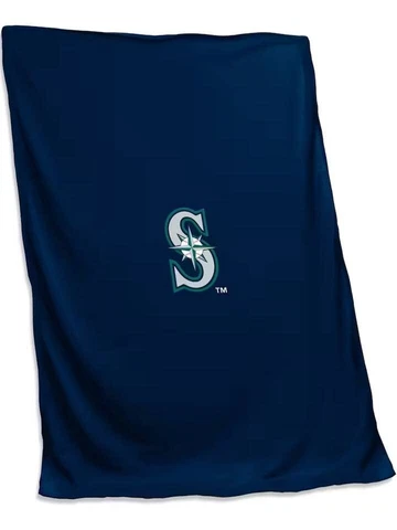 Seattle Mariners MLB 54'' x 84'' Sweatshirt Blanket - F43135378 Cover
