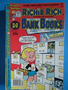 RICHIE RICH BANK BOOKS No. 51 1981  comic book  - Picture 1 of 2