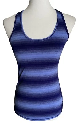 Camiseta sin mangas Athleta Chi Ombre instinto para mujer XS azul espalda deportiva elástica 983044 Foto 1 de 4