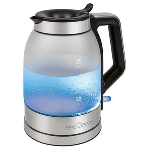 Elektrischer Wasserkocher aus Glas, BPA frei,1,7 L, Beleuchteter Innenraum 2200W - Bild 1 von 12