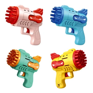 Electric Gatling Bubble Guns Toy Bubbles Machine with Non-slip Handle for Kids - Photo 1 sur 18