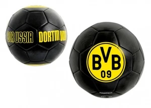Borussia Dortmund Fussball - Logo - schwarz Größe 5 Ball BVB 09 - Bild 1 von 6
