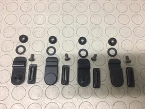 FIAT PANDA dal 1986 al 2002 KIT 4 CERNIERE VETRO POSTERIORE LATERALE APRIBILE - Foto 1 di 2