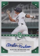 2015 Leaf Perfect Game National Showcase Green /10 Austin McNicholas Auto