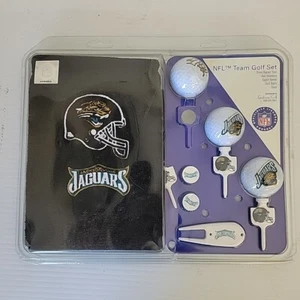Mike Hollis Autographed Golf Ball Jacksonville Jaguars W/ Extras In Golf Set - Picture 1 of 5